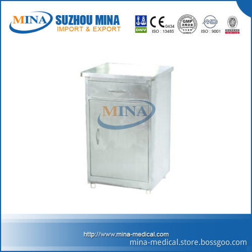 Hospital Stainless Steel Bedside Cabinet (MINA-C086)